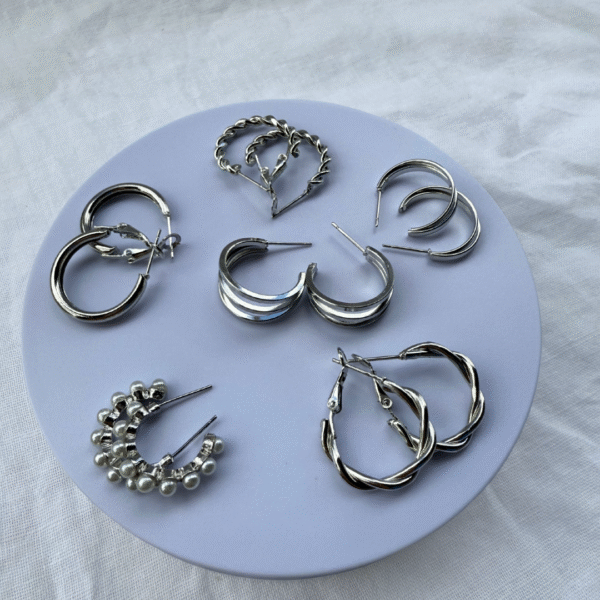 Set de Aritos Gema
