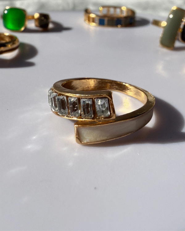 Set de 6 Anillos Esplendor - Dorado - Imagen 2