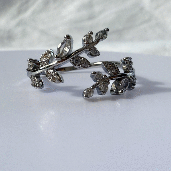 Anillo Olivo - Plateado