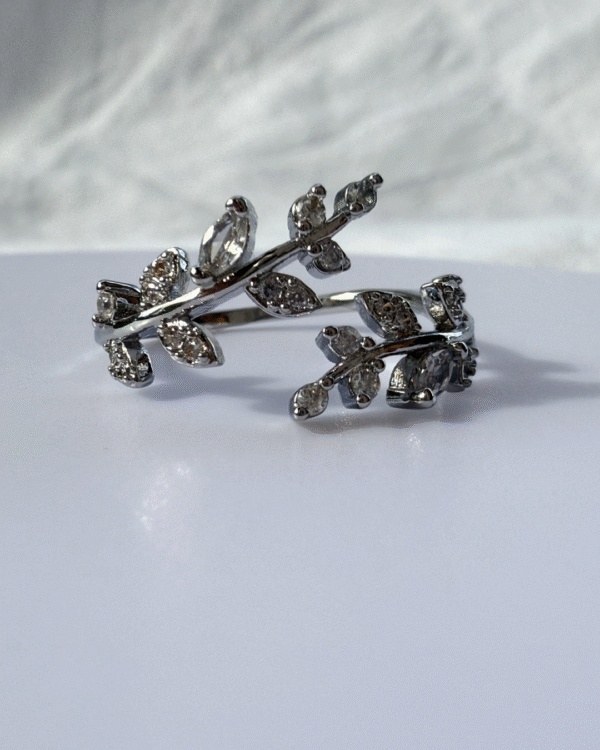 Anillo Olivo - Plateado