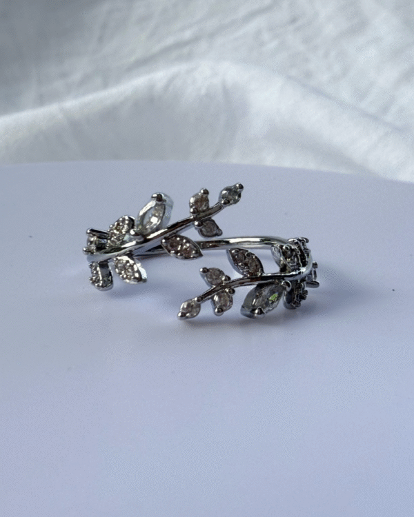 Anillo Olivo - Plateado - Imagen 3