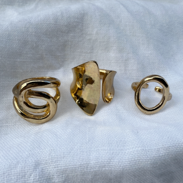 Set de 3 Anillos Resplandor