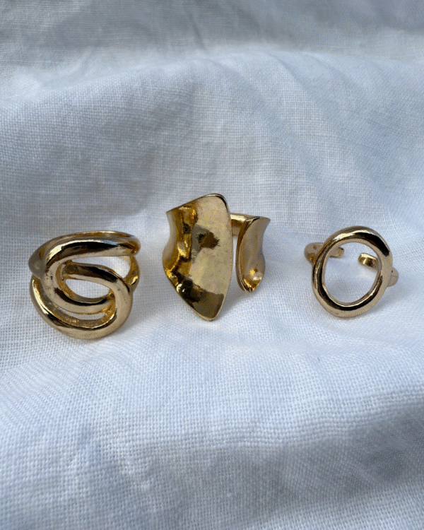 Set de 3 Anillos Resplandor
