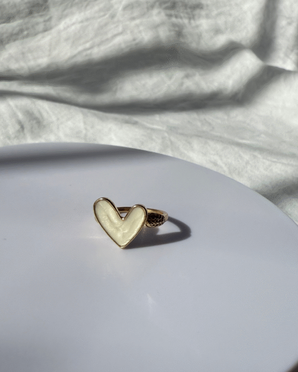 Anillo Corazón de Nácar - Imagen 2