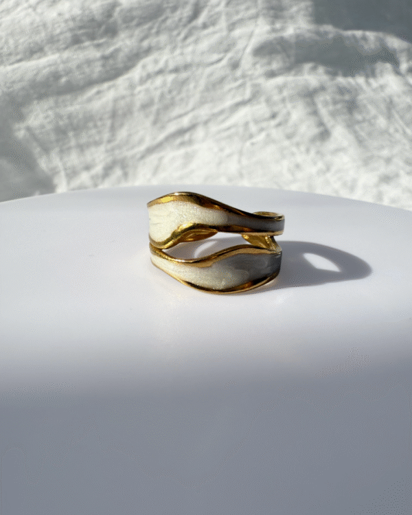 Anillo Olá - Nácar