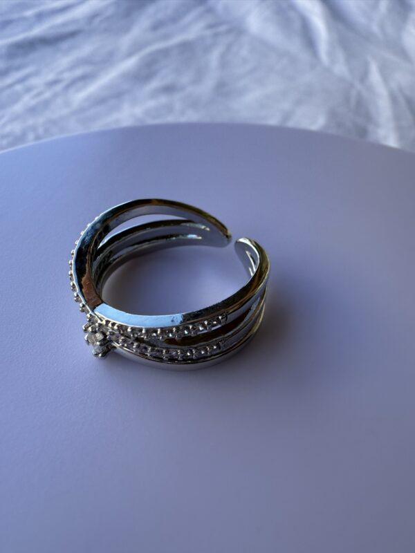 Anillo Órbita - Plata 925 - Imagen 2