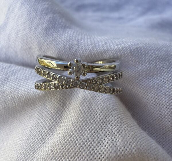 Anillo Órbita - Plata 925