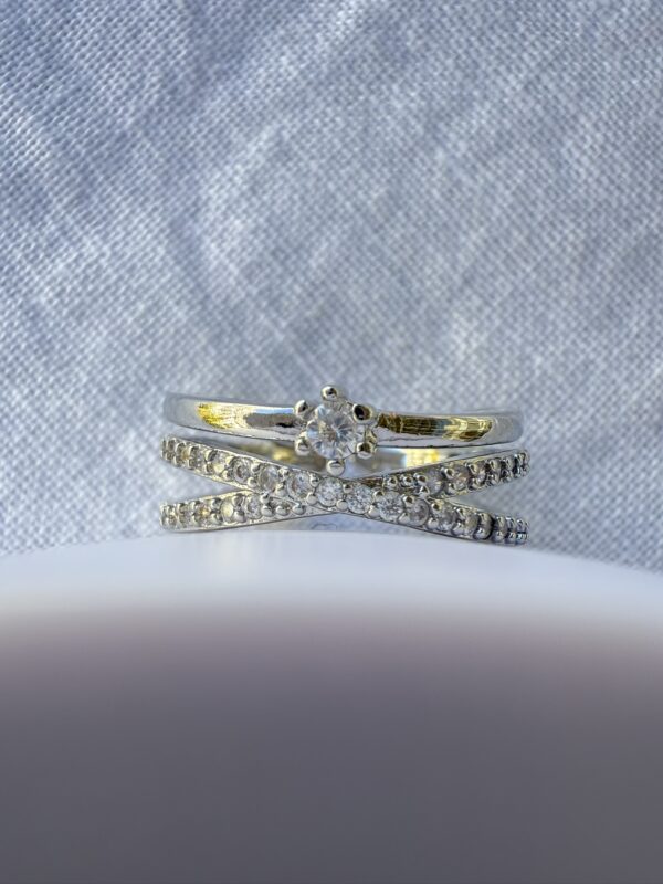 Anillo Órbita - Plata 925 - Imagen 6