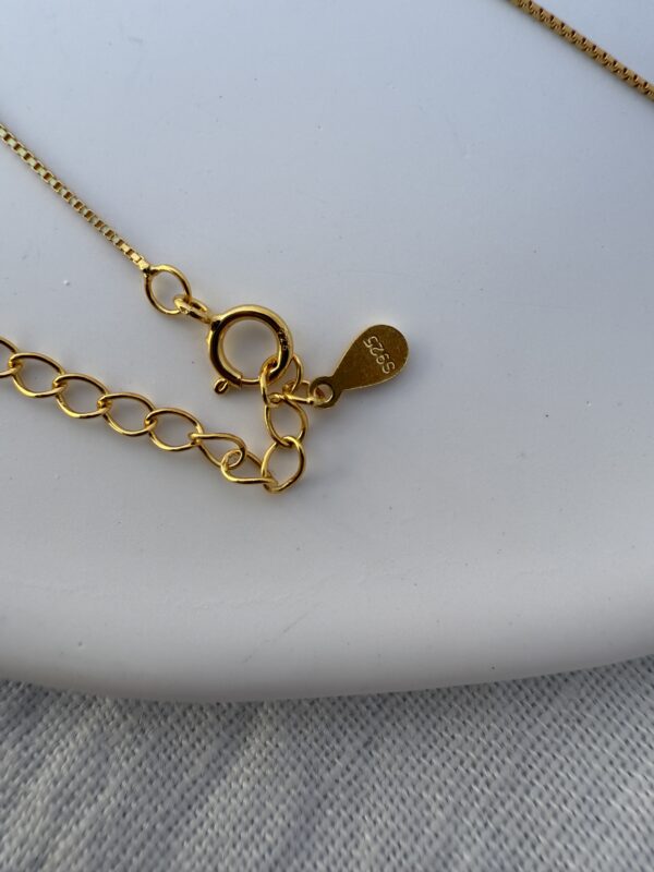 Cadenita Luna - Plata 925 (Dorado) - Imagen 4