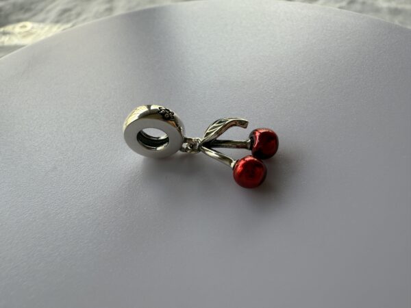 Charm Cherry - Plata 925 - Imagen 2