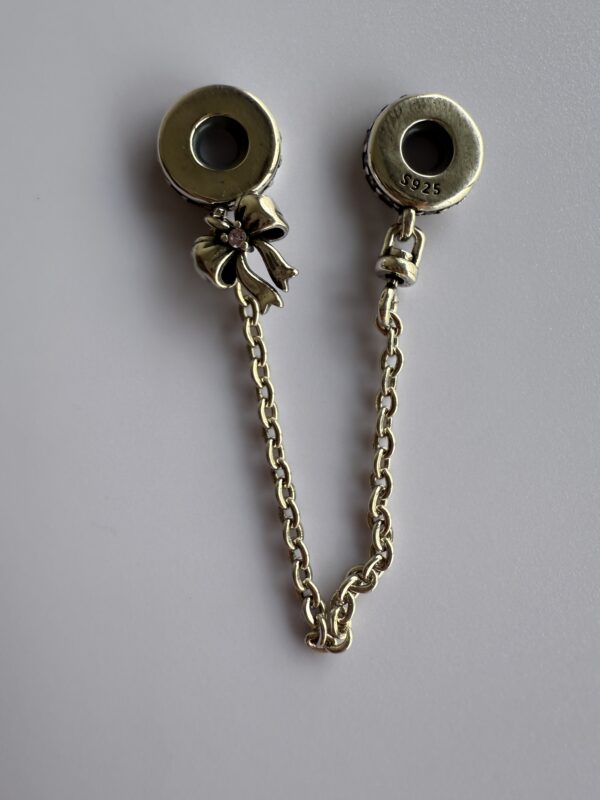 Cadena de seguridad Lazo- Plata 925 - Imagen 3