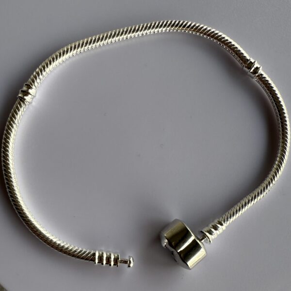 Pulsera para charms 19 cm - Plata 925