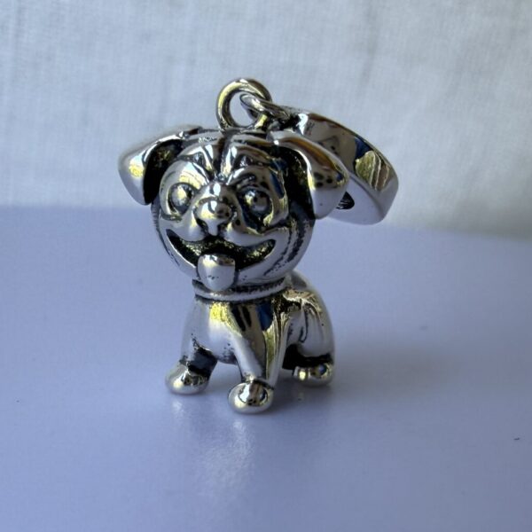 Charm Puggy - Plata 925