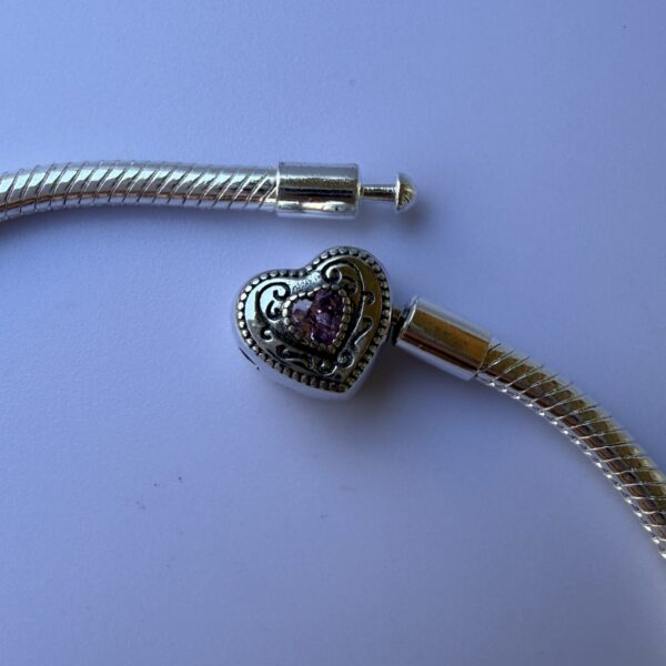 Pulsera para Charm 20 cm - Enchapado Plata 925