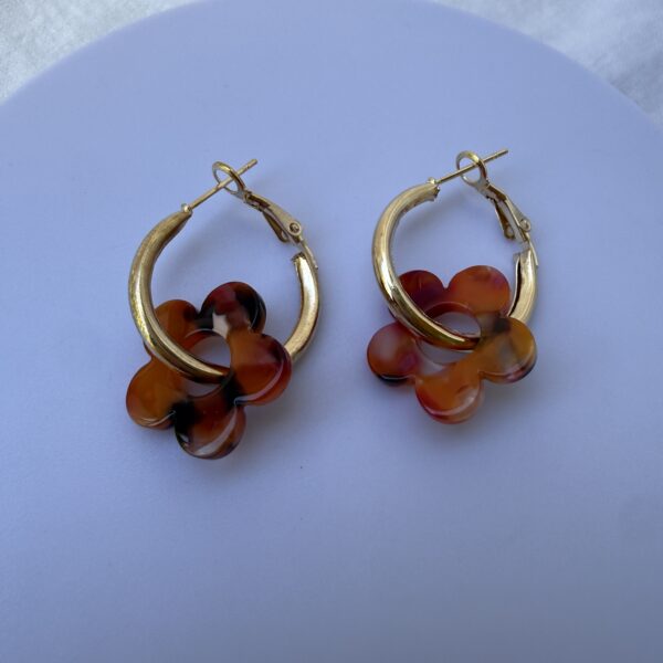 Caravanas Flor Silente