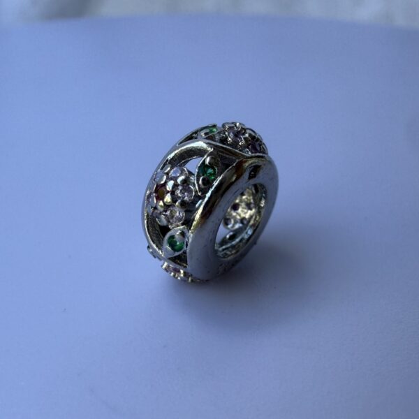 Charm Dulce Rosa - Enchapado plata