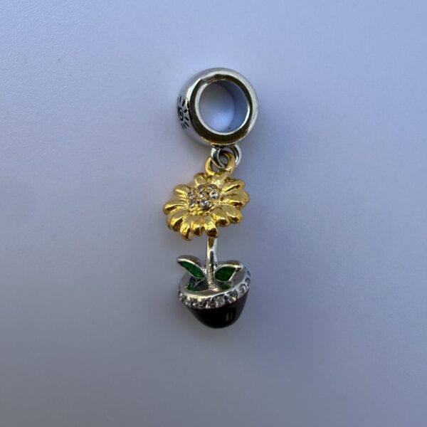 Charm Margaretta - Enchapado plata