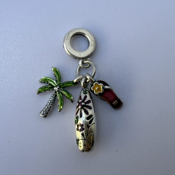 Charm Espíritu Tropical - Enchapado plata