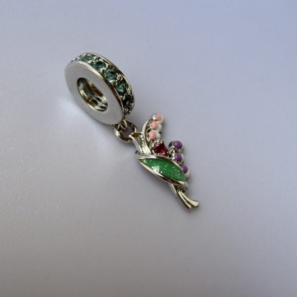 Charm Lavanda - Enchapado plata