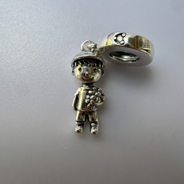 Charm Boy - Enchapado plata