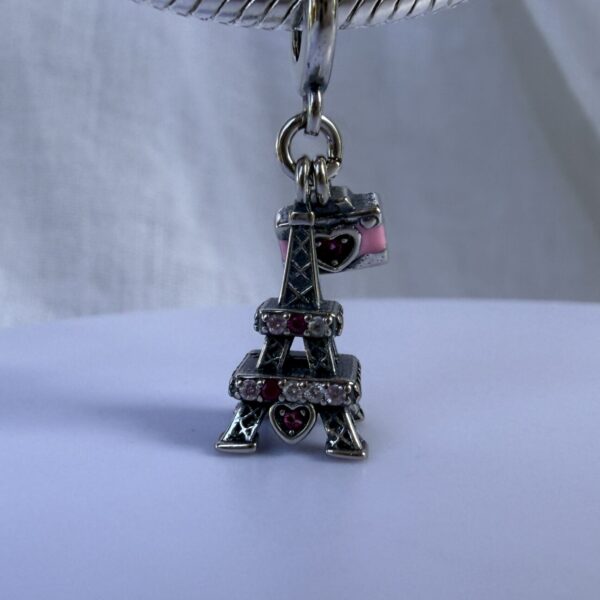 Charm Love in Paris - Enchapado plata